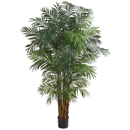 NEARLY NATURALS 7 in. Areca Palm Artificial Tree 9148